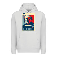Dove Grey boba fett for president Premium Hoodie - artisFamous