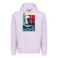 Lilac boba fett for president Premium Hoodie - artisFamous