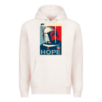 Pale Pink boba fett for president Premium Hoodie - artisFamous