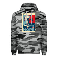 Slate Camo boba fett for president Premium Hoodie - artisFamous