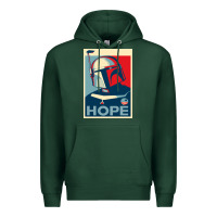 Sports Green boba fett for president Premium Hoodie - artisFamous