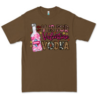 Cacao V is For Valentine Vodka Premium Tee - CowhideDigitalArt