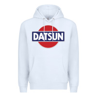 White New Japanese Datsun Fanatics Premium Hoodie - artisFamous