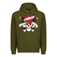 Army Green Funny Ed Hardy Sarcasme Saying New Premium Hoodie - artisFamous