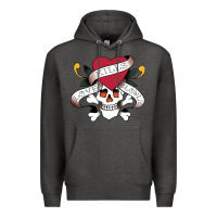 Charcoal Heather Funny Ed Hardy Sarcasme Saying New Premium Hoodie - artisFamous