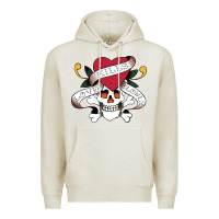 Oatmeal Heather Funny Ed Hardy Sarcasme Saying New Premium Hoodie - artisFamous