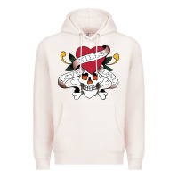 Pale Pink Funny Ed Hardy Sarcasme Saying New Premium Hoodie - artisFamous