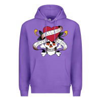 Purple Funny Ed Hardy Sarcasme Saying New Premium Hoodie - artisFamous