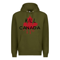 Army Green The Blame Canada New Premium Hoodie - artisFamous