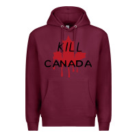 Burgundy The Blame Canada New Premium Hoodie - artisFamous