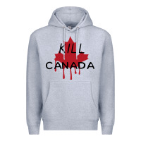 Heather Grey The Blame Canada New Premium Hoodie - artisFamous