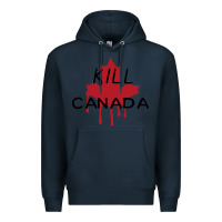 Navy The Blame Canada New Premium Hoodie - artisFamous