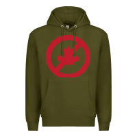 Army Green The Blame canada Premium Hoodie - artisFamous