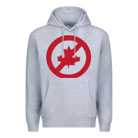 Heather Grey The Blame canada Premium Hoodie - artisFamous