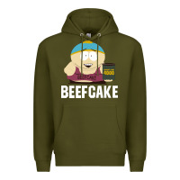 Army Green New Park Beefcake Premium Hoodie - artisFamous