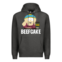 Charcoal Heather New Park Beefcake Premium Hoodie - artisFamous