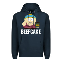 Navy New Park Beefcake Premium Hoodie - artisFamous