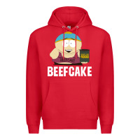 Red New Park Beefcake Premium Hoodie - artisFamous