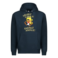 Navy Funny Speedy Arriba arriba New Premium Hoodie - artisFamous