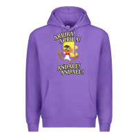 Purple Funny Speedy Arriba arriba New Premium Hoodie - artisFamous