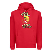 Red Funny Speedy Arriba arriba New Premium Hoodie - artisFamous