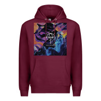 Burgundy Bring Me Spirit Premium Hoodie - artisFamous