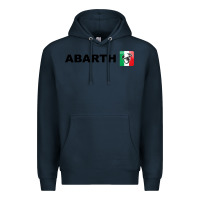 Navy abarth italy merch Premium Hoodie - artisFamous