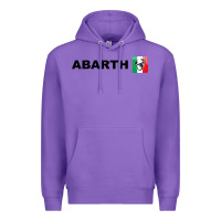 Purple abarth italy merch Premium Hoodie - artisFamous