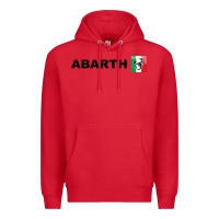 Red abarth italy merch Premium Hoodie - artisFamous