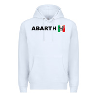 White abarth italy merch Premium Hoodie - artisFamous
