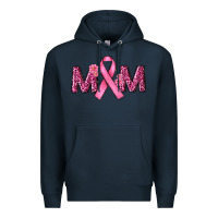 Navy cancer ribbon mom Premium Hoodie - RanaPortraitStore