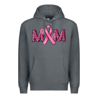 Rock cancer ribbon mom Premium Hoodie - RanaPortraitStore