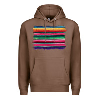 Chestnut serape Premium Hoodie - BarkalooDesign