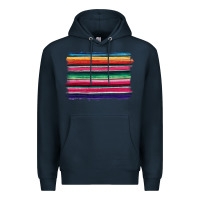 Navy serape Premium Hoodie - BarkalooDesign