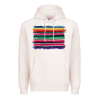 Pale Pink serape Premium Hoodie - BarkalooDesign