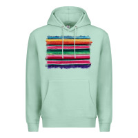Seafoam serape Premium Hoodie - BarkalooDesign