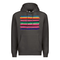 Smoke serape Premium Hoodie - BarkalooDesign