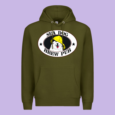 Sea Dog Brew Pub Premium Hoodie Designed By Artisfamous