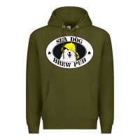 Army Green sea dog brew pub Premium Hoodie - artisFamous