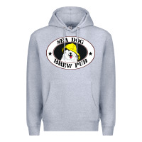 Heather Grey sea dog brew pub Premium Hoodie - artisFamous