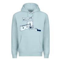Blue Mist analog retirement Premium Hoodie - artisFamous
