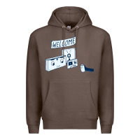 Coffee analog retirement Premium Hoodie - artisFamous