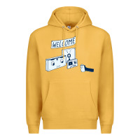 Mustard analog retirement Premium Hoodie - artisFamous