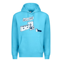 Ocean Blue analog retirement Premium Hoodie - artisFamous