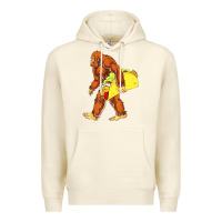 Sandshell bigfoot carrying taco Premium Hoodie - artisFamous