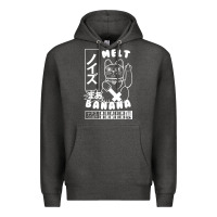 Charcoal Heather melt banana classic Premium Hoodie - artisFamous