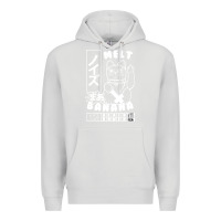 Dove Grey melt banana classic Premium Hoodie - artisFamous