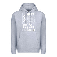Heather Grey melt banana classic Premium Hoodie - artisFamous