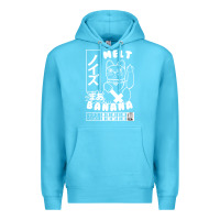 Ocean Blue melt banana classic Premium Hoodie - artisFamous