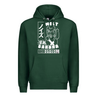 Sports Green melt banana classic Premium Hoodie - artisFamous